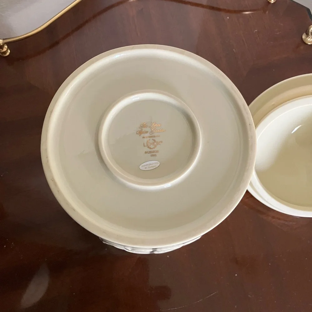 Vintage Lenox Coffee Canister - Picture 7 of 7